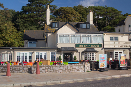 EXMOUTH, UK, 21 October 2016: The Bath House. Devon. Englandのeditorial素材