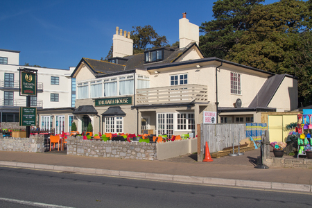 EXMOUTH, UK, 21 October 2016: The Bath House. Devon. Englandのeditorial素材