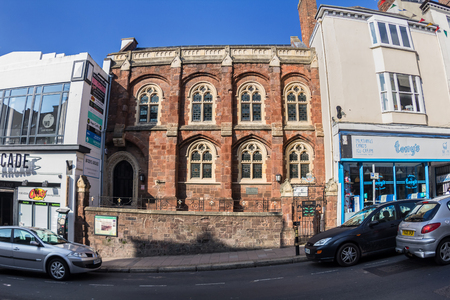 Exeter, Devon, England, 23 October, 2016: Historical building - Tuckers Hallのeditorial素材