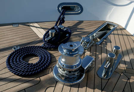 MARINE CAPSTAN WINCH