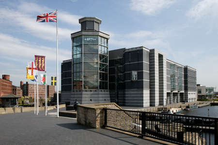 Royal Armouries Museum in Clarence Dock, Leeds, Yorkshire, Englandのeditorial素材