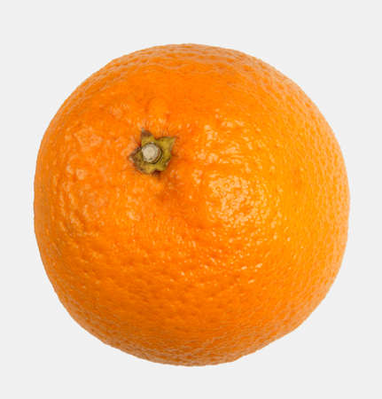 Orange isolated on white backgroundの写真素材
