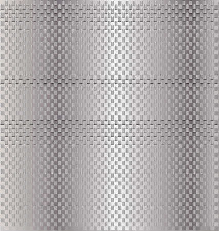metallic background in a grid of metal rectanglesのイラスト素材