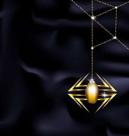 jewelry spiderのイラスト素材