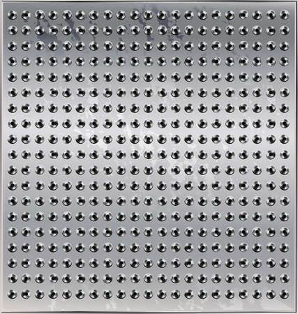 A metal stylized sheet with holesのイラスト素材