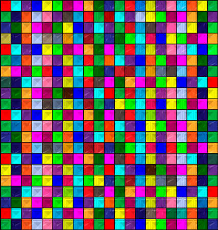 abstract colored background image consisting of lines and blocksのイラスト素材