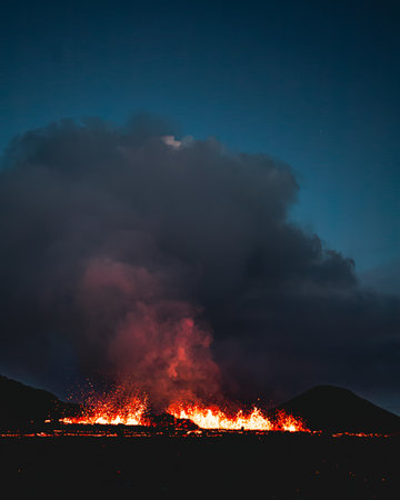 Geldingadadalir Volcano, Reykjanes peninsula Iceland