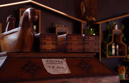 Tips boxの写真素材