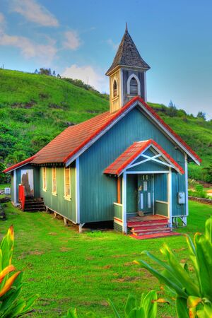 Kahukaloa Church Mauiの写真素材