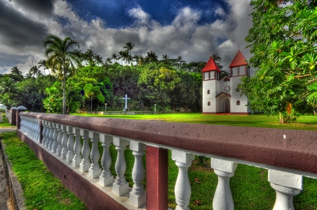 Haapiti Moorea Tahitiの写真素材