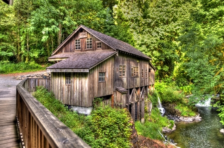 Grist Mill Washington Stateのeditorial素材