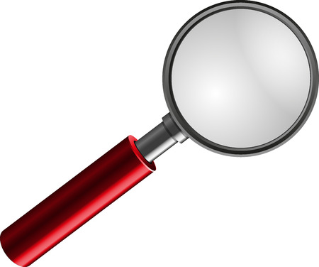 magnifierのイラスト素材