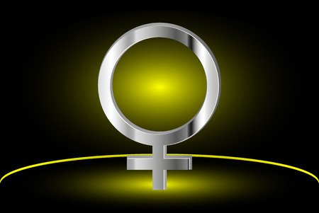 symbol women, Female symbol, woman, vector woman symbol,のイラスト素材