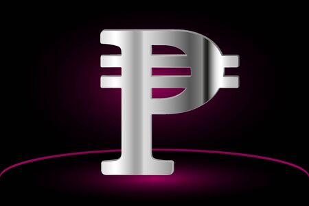 Peso sign icon , money symbol ,のイラスト素材