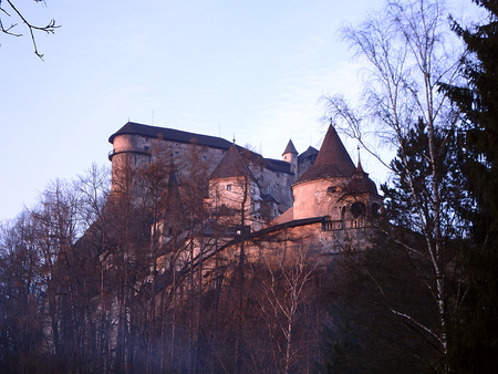 Orava Castle, Beautiful Slovakia castle,のeditorial素材