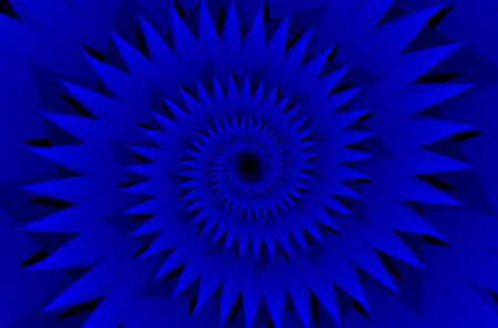 Star blue abstract pattern.