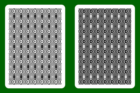 Playing Card Back Designs,のイラスト素材