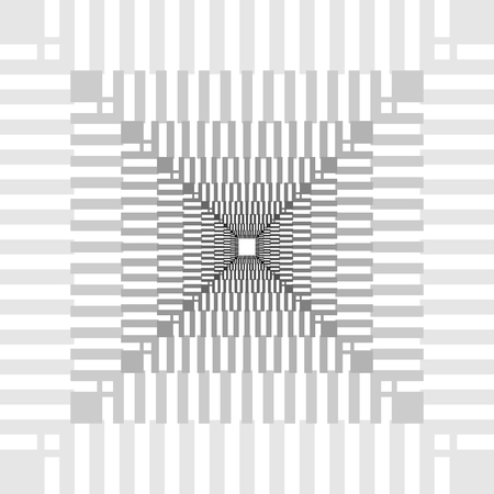 Abstract geometric background - rectangles and squares - black and whiteのイラスト素材