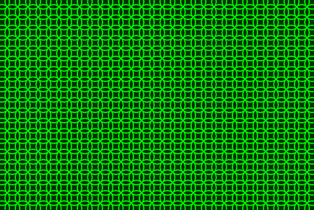 Simple circular background green vector circle patternのイラスト素材