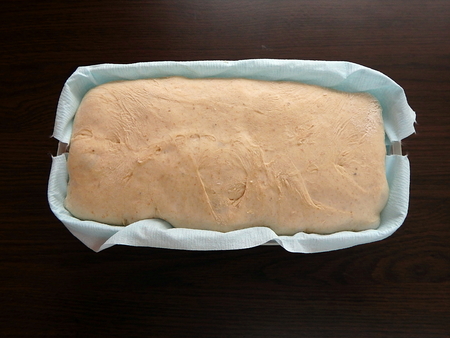 Fresh yeast dough for  bread, baguettes, sourdough, Sourdough dough for bread,の写真素材