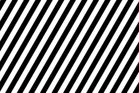 Simple striped background - black and white - line patternのイラスト素材