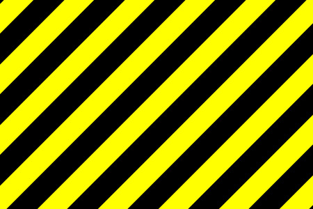 Simple striped background - black and yellow line patternのイラスト素材