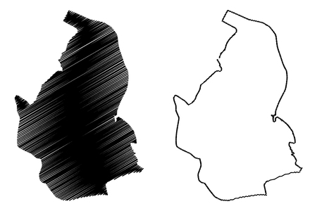 Nevsehir (Provinces of the Republic of Turkey) map vector illustration, scribble sketch NevÅehir ili mapのイラスト素材