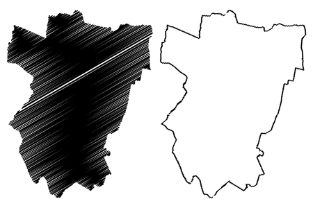 Tucuman (Region of Argentina, Argentine Republic, Provinces of Argentina) map vector illustration, scribble sketch TucumÃ¡n Province (El Jardin de la Republica) mapのイラスト素材