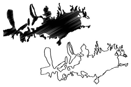 Malatya City (Republic of Turkey, Eastern Anatolia Region) map vector illustration, scribble sketch City of Malatya mapのイラスト素材