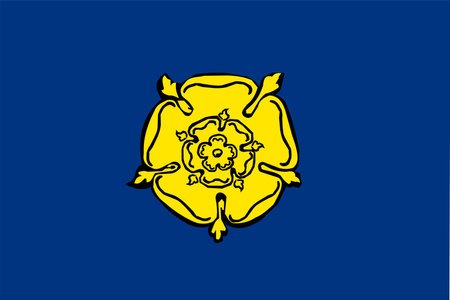 Flag of Rozendaal Municipality (Gelderland or Guelders province, Kingdom of the Netherlands, Holland)のイラスト素材