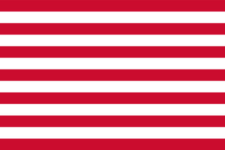 Flag of Goes City and Municipality (Zeeland province, Kingdom of the Netherlands, Holland)のイラスト素材