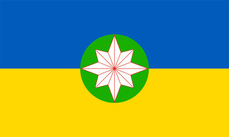 Flag of Danu Self-Administered Zone (Republic of the Union of Myanmar, Burma)のイラスト素材