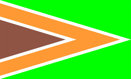 Flag of Vihiga County (Republic of Kenya)のイラスト素材