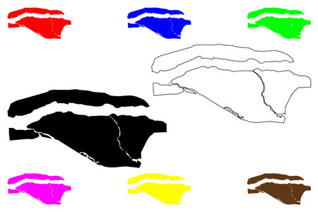 Turbat city (Islamic Republic of Pakistan) map vector illustration, scribble sketch Turbat mapのイラスト素材