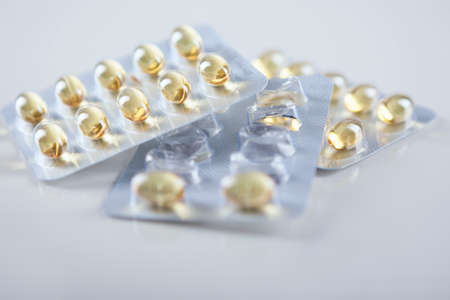 Cod-Liver Oil in Pills. Horizontal Image