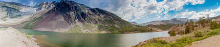 Panorama of Yosemite National Park in California, United States. Horizontal Compositionの写真素材