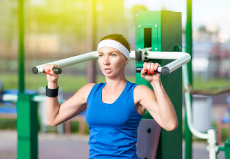 Fitness, Sport and Lifestyle Ideas and Concepts. Caucasian Female Athlete in Professional Outfit...