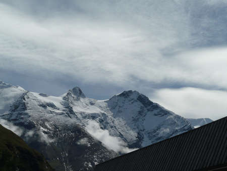 mountain snowの写真素材