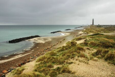 North Cape of Denmark in Skagenの写真素材