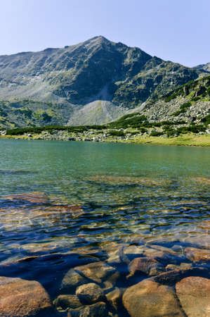 	Beautiful Mountain Lakeの写真素材