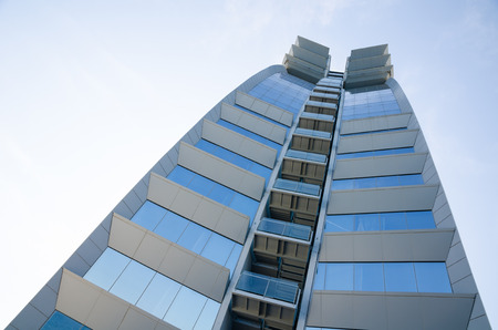 Barcelona, Spain, 06/06/2016, W Barcelona Hotel, Hotel Vela designed by Architect Ricardo Bofill.のeditorial素材