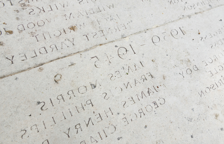 Thornton Cleveleys, England, 07/14/2014, Thornton ICI war memorial, for soldiers who lost their lives in world war 1 and world war 2.のeditorial素材