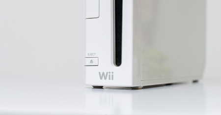london, england 05/052019 Nintendo wii Console on a white isolated background. iconic retro vintage video gaming machine. Japanese technology family gaming fun.のeditorial素材