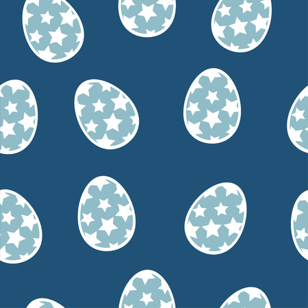 Seamless pattern with eggsのイラスト素材