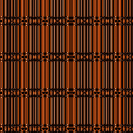 Brown gold and black repete striped patternの写真素材
