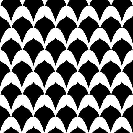 Very chic and vintage looking, that pattern could make your living space so elegant and stylishly fashionable.  As drapes or bedding textile. Original repeating pattern design.のイラスト素材