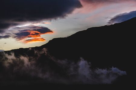 Geysir hot spring in Icelandの写真素材