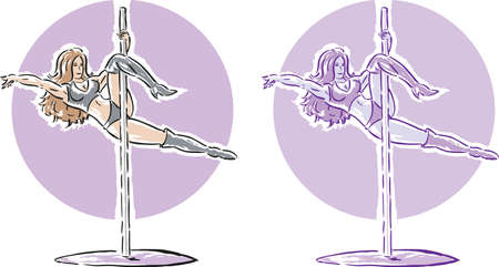 Exotic Dancerのイラスト素材