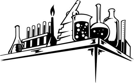 Chemical table のイラスト素材