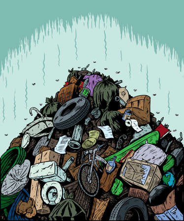 Garbage Dump	のイラスト素材